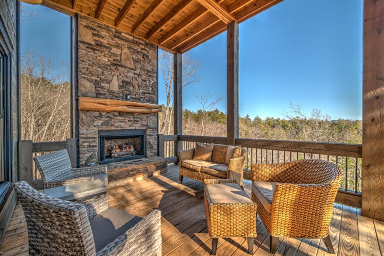 Bear Claw Cabin Blue Ridge Exterior foto